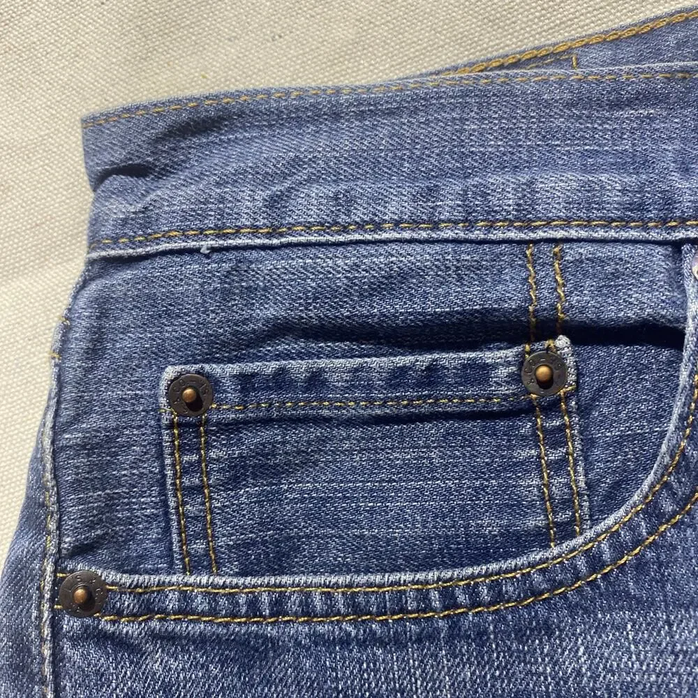 Levi's 559 Jeans Mens 36x32 ACTUAL Relaxed Straight Blue Denim Classic
